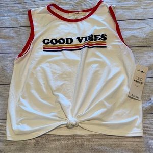 New juniors Wishful Park crop top M